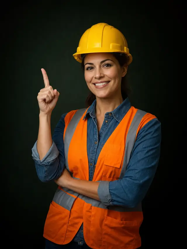 Homeowner holding a first-time customer offer